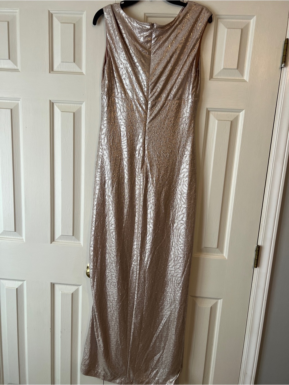 Ralph Lauren Metallic Rose Maxi Dress - Picture 3 of 3